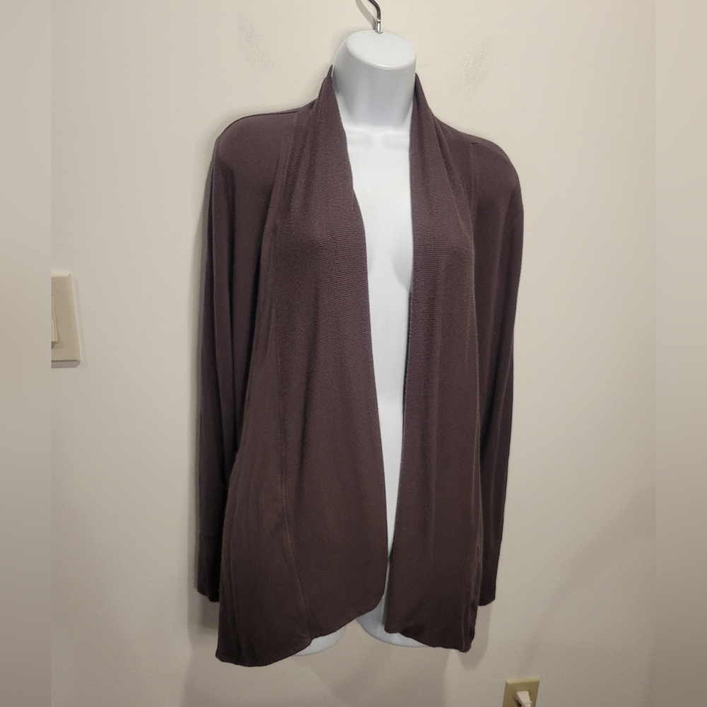 Athleta Size S Pranayma Restore Wrap Sweater In A Purple Color